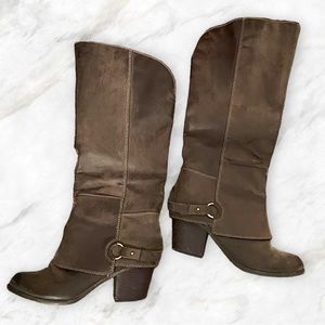 Fergie Luxury Taupe Boots